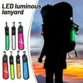 thumbnail image 3 of LED Glowing Luminous Reflective Backpack Hanging Light Night Running Outdoor Sport Light Alert Wristband Armband, 3 of 9