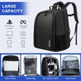 thumbnail image 3 of Backpack for PS5 & PSVR2, 2-IN-1 Large Travel Bag for Playstation VR2 & PS 5, Protective Storage Carrying Case Compatible with Playstation 5 & PS VR2 Gaming Accessories, 3 of 8