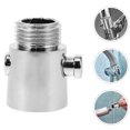 thumbnail image 3 of Shisuyan Valve de Contrôle de Douche Argentée Utilisation Efficace de l'Eau pour Campeurs Rv Voyage 2 Pcs 1.4X1.0X1.0In, 3 of 9