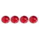 thumbnail image 5 of Reflector Rojo, Calcomanía Reflectante 4 Piezas De Confiabilidad De Larga Vida útil Para Alertar A Los Vehículos Circundantes Para Automóviles Y Motocicletas, 5 of 7