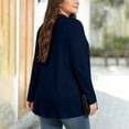thumbnail image 5 of UQJfacai Lightweight Tunic Cardigan For Women Long Sleeve Open Front Cardigans Fall Elegant Outwear, 5 of 6