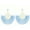 sky blue, variant on Pearls Tassel Earrings Colorful Geometric Fringe Earrings Fringe Drop Women-pink