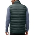 thumbnail image 4 of zfhfof Men's Lightweight Puffer Vest Packable Warm Winter Quilted Sleeveless Jackets Full Zip Stand Collar Vests Outerwear for Work Casual Travel, 4 of 8