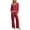 RD1, variant on sususu Airport Outfits for Women 2025,Fall Sets Trousers Suit For Comfort Sleepwear Elegant Long Sleeve Top And Pants Set Cozy Loungewear Ideal Year Round Relaxation And Restful Nights - Black