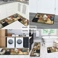thumbnail image 6 of Farmhouse Rooster Kitchen Mats for Floor Set of 2,Anti Fatigue Mats for Kitchen Floor, Comfort Standing Chicken Kitchen Rugs and Mat, Non-Slip Cushioned Anti Fatigue Rug, 17 X 47 + 17 X 30, 6 of 6