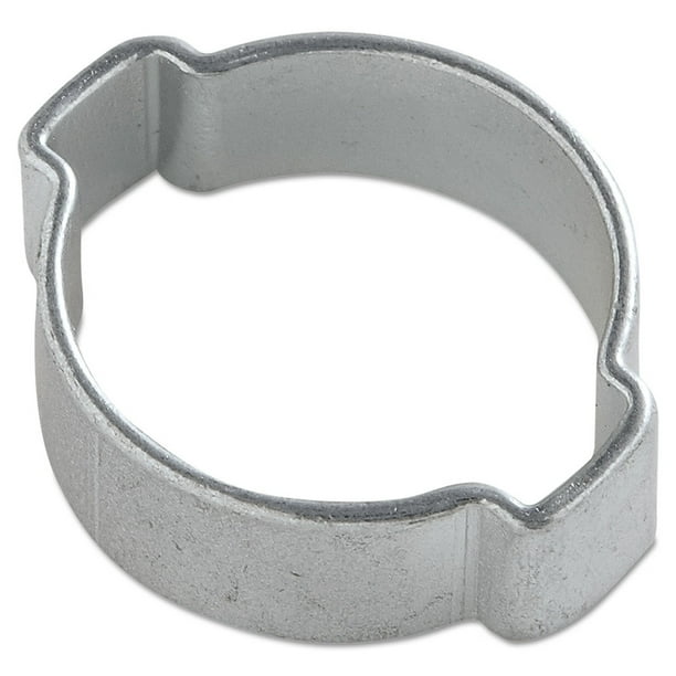 3/4" 2-Ear Hose Crimp Clamp, 1720, Zinc Plated