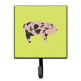 thumbnail image 1 of "Treasures Mini Miniature Pig Green Wall Hook, Small, Multicolor" Caroline's Treasures BB7761SH4, 1 of 1