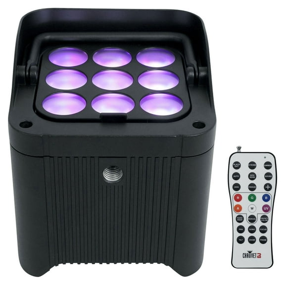 Chauvet DJ Freedom Par H9 IP RGBAW UV Wireless DMX Battery Wash Light RFC Remote