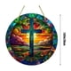 thumbnail image 3 of pstuiky Atrapasol de vitral para belén belén navideño para ventana para belén navideño atrapasol para ventana belén navideño vitrales, 3 of 7