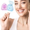 thumbnail image 5 of 50 metros Mint Floss Triangle Blue Triangle en caja de hilo dental desechable para la limpieza y rollos de hilo dental portátiles esquí esquí Gafas de esquí, 5 of 5
