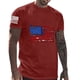 thumbnail image 1 of Mens Casual Pantalones Cortos Cuello Redondo Gradación Impresión Suéter Camiseta, Blusa Deportiva de Fitness para Hombres, 1 of 4