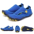 thumbnail image 2 of YOUYEDIAN Girls Boys Swim Water Shoes Kids Barefoot Aqua Sneakers Shoe for Beach Hiking Diving Boating River Outdoor Water Sports (Royal Blue, 10 Little Kid), 2 of 6