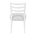 thumbnail image 4 of I Home Furnishings Wilmington Laderback Dining Chair - White, 4 of 6
