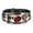 Color6, variant on Anime Bracelet Anime Leather Bracelets Glass Dome Snap Button Bracelet Women Men Jewelry
