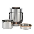 thumbnail image 3 of Vacuum Bento Box,1500ml Insulated Lunch Containers Lunch Box Container Stainless Steel Thermal Lunch Box Exceptional Value, 3 of 14