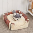 thumbnail image 3 of SPRING PARK Modern Pet Dog Cat Portable House Puppy Folding Kennel Nest Bed Warm Cushion, 3 of 7