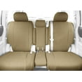 thumbnail image 2 of CalTrend Center 40/20/40 Split Bench Faux Leather Seat Covers for 2011-2020 Toyota Sienna - TY438-05LX Sandstone Insert and Trim, 2 of 3