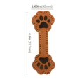thumbnail image 4 of Sylvtty 3 Pcs Magnetic Faux Leather Bookmark Cute Cat Face/Paw Shape Strong Magnet Page Clips Reading Accessory for Book Lovers Teachers Students Reader, 4 of 6