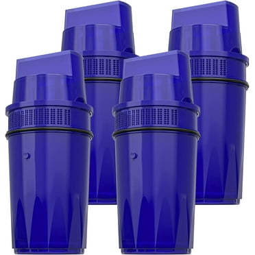 4-Pack PPF900Z Water Filter Replacement for All PUR, PUR PLUS Pitchers & Dispensers Filtration Systems, Blue