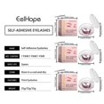 thumbnail image 6 of 3 Packs Self-Adhesive False Eyelashes – No Glue Needed, Easy to Apply, 3 Styles: Thick, Long & Natural, Reusable Magnetic Eyelash Kit, 6 of 7