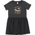 thumbnail image 3 of Inktastic Aircraft Spotter Plane Lover Girls Toddler Dress, 3 of 5
