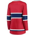 thumbnail image 2 of Chandail Domicile pour Femmes Montreal Canadiens NHL Fanatics Breakaway, 2 of 2