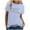 Light Blue, variant on Women's Classic Casual Round Neck T Shirt Soft Comfortable Versatile Daily Wear Basic Tee Short Sleeve Solid Color Top