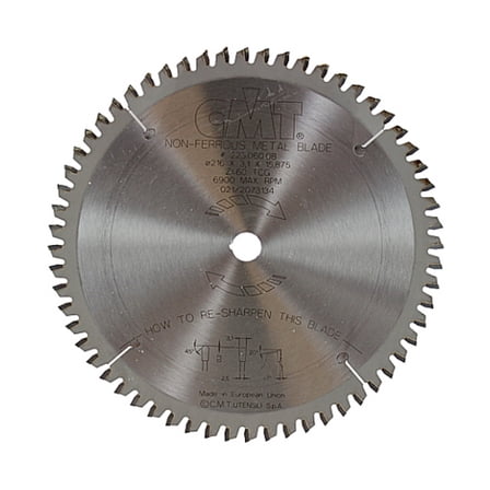 CMT 225.672.10 10" X 72T Non-Ferrous Carbide Saw Blade