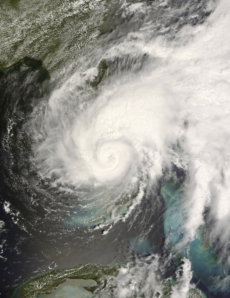 Tropical Storm Fay Canvas Art - Stocktrek Images (25 x 32)