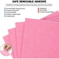 thumbnail image 6 of Topboutique Large Cork Board Felt Wall Tiles 12 Packs Bulletin Board Alternative Cork Board with Adhesive Tabs and Push Pins for Walls Home Office,Safe Removable,12 x 12 inch,Peachblow, 6 of 7