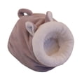 thumbnail image 1 of Hamster Winter Warm Velvet Sleep Bed, Polypropylene Material, Soft Comfortable, 8 Styles, Suitable for Hamsters Guinea Pigs Hedgehogs Squirrels, 1 of 3