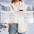 thumbnail image 7 of Auralook Women's Fleece Vest Outerwear Sleeveless Lightweight Button Hooded Jackets Warm Soft Vests with Pockets, 7 of 7