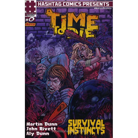 Time To Die, A #0 VF ; Hashtag Comics Comic Book