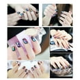 thumbnail image 4 of 50 Pack DIY Nail Stickers Transfer Foil Decals for Salon Home Beginner Tip Decoration Set Easy Application Long Lasting Design, 4 of 4