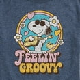 thumbnail image 3 of Peanuts - Feelin Groovy Snoopy And Woodstock Lights Only - Men's Short Sleeve Graphic T-Shirt, 3 of 6
