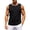 Z466 Black, variant on Vest For Men Solid Color Sleeveless Crew Neck Undershirt Summer Comfortable Men Tank Tops Size L Purple