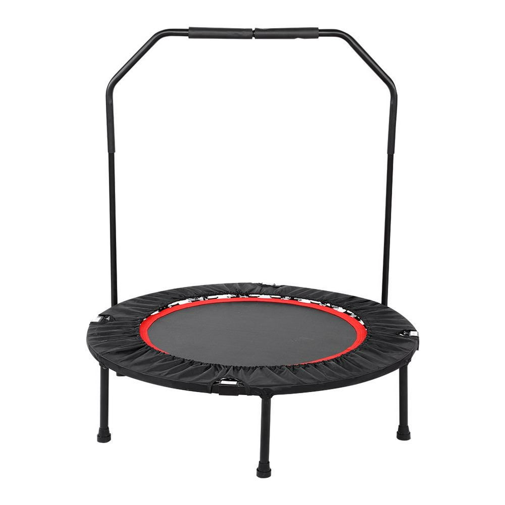 Mgaxyff 40inch Round Trampoline Exercise Workout Indoor Outdoor Play