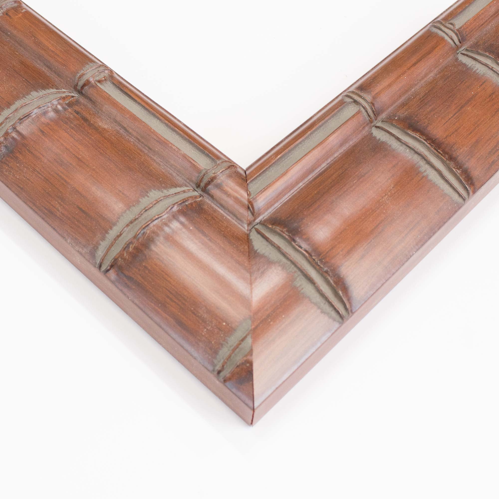 18x24 Bamboo Brown Real Wood Picture Frame Width 3 inches | Interior Frame Depth 0.5 inches |