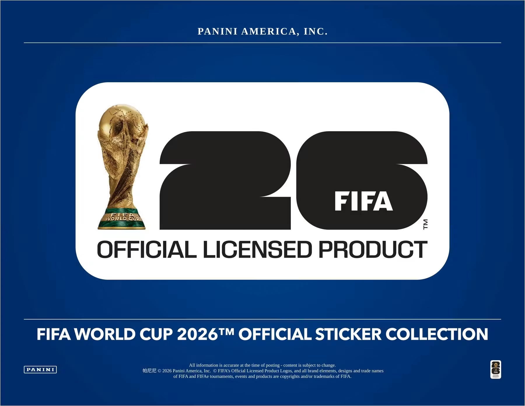 Panini FIFA World Cup 2026 Sticker Album