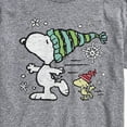 thumbnail image 3 of Peanuts - Snoopy Woodstock Skate - Men's Short Sleeve Graphic T-Shirt, 3 of 6