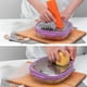 thumbnail image 4 of 1 rallador y rebanador de acero inoxidable multifuncional para cocina, rallador de verduras portátil para el hogar (color aleatorio), 4 of 7