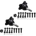 thumbnail image 3 of Detroit Axle - 4WD Front Tie Rods + Ball Joints + Sway Bars Replacement for Escalade Chevy K1500 K2500 Tahoe - 10pc Set, 3 of 7