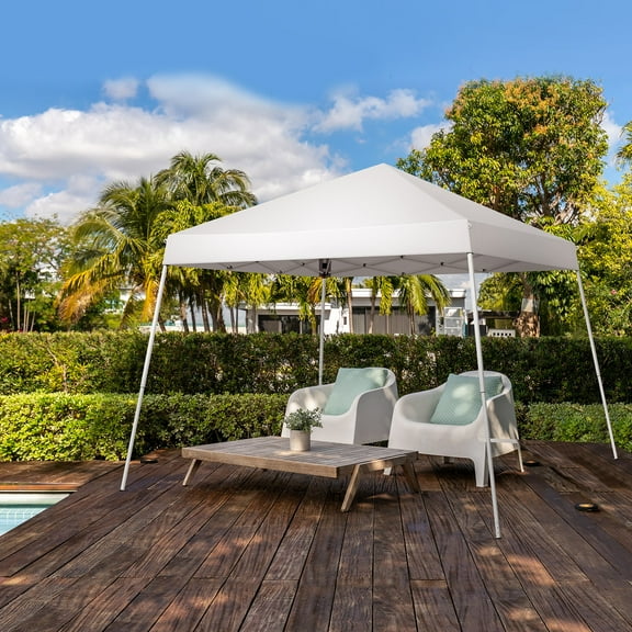 ZOPan 10'x10' EZ Pop Up Canopy Tent Outdoor Waterproof Wedding Party Tent Folding