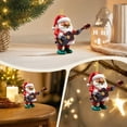 thumbnail image 5 of 2026 Christmas Home Party Decoration Christmas Figure Hanging Ornaments Musical Style Pendants For Xmas Tree Home Holiday Decoration Christmas Celebration Party Supplies, 5 of 7