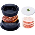 thumbnail image 1 of in 1 Stuffed Burger Press - 100 Free Hamburger Papers, Gourmet Kitchen Tool, 1 of 5