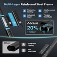 thumbnail image 2 of Carro plegable AOMIA, capacidad de 163 kg, todoterreno, 2 of 9