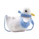 thumbnail image 1 of Bolso bandolera con diseño de pato, bolso de compras, bolso para teléfono, bolso de mano, bolso de moda pequeño Blanco, 1 of 9