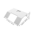 thumbnail image 2 of UPOUART 2pcs Tortoise Ramp Turtle Sunbathing Platform ABS White for Pet Owners in Basking Environment, 2 of 8