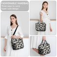 thumbnail image 6 of OBREWU Leopard Print Pattern Women's Insulated Leakproof Large Lunch Bag, Oxford Cloth, 6 of 7
