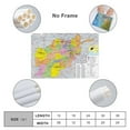 thumbnail image 2 of Afghanistan Map Posters Wall Art Poster Gifts Bedroom Prints Home Decor Hanging Picture Canvas Painting Posters 20x30inch(50x75cm), 2 of 6